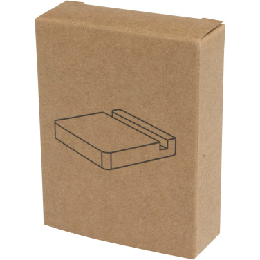 Logo trade promotional item photo of: Ebla bamboo phone stand