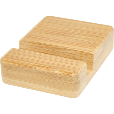 Logo trade promotional giveaway photo of: Ebla bamboo phone stand