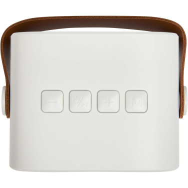 Logotrade promotional item image of: Diya 3W wireless recycled plastic speaker