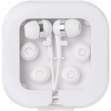 Logotrade promotional product image of: Dofida wired Type-C earbuds with recycled plastic storage box