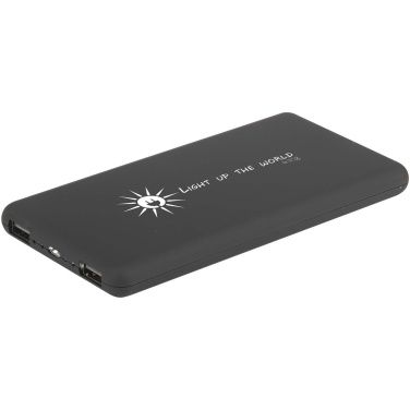 Logo trade corporate gift photo of: SCX.design P30 8000 mAh light-up solar power bank