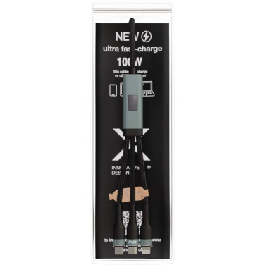 Logotrade advertising products photo of: SCX.design C53 100W 5-in-1 rPET ultra fast charging cable