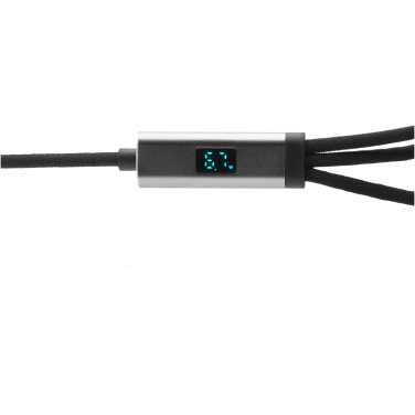 Logotrade promotional giveaway image of: SCX.design C53 100W 5-in-1 rPET ultra fast charging cable