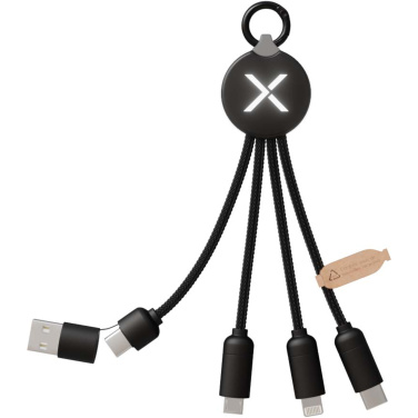 Logotrade promotional item image of: SCX.design C14 15W 5-in-1 charging cable