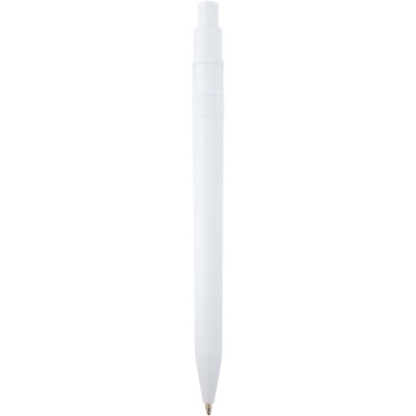 Logo trade advertising products image of: Unica recycled plastic ballpoint pen (blue ink)