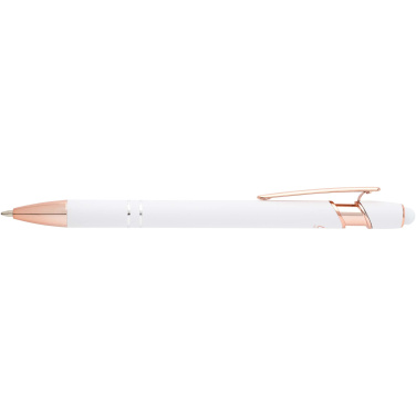 Logo trade promotional merchandise picture of: Nanna ballpoint pen with rose gold finish (blue ink)