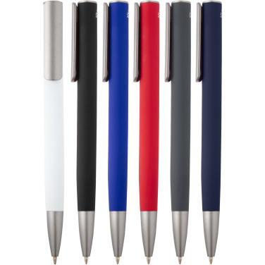 Logotrade corporate gift picture of: Ziguur recycled aluminium ballpoint pen (black ink)