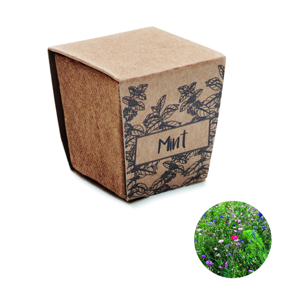 Logo trade corporate gift photo of: Mint seeds growing kit
