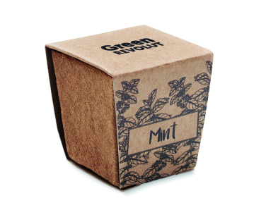 Logo trade advertising product photo of: Mint seeds growing kit