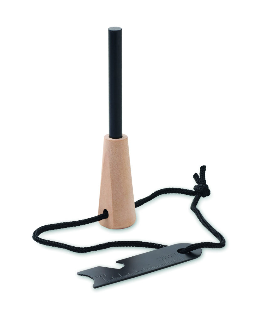 Logotrade advertising product picture of: Pine wood fire starter tools