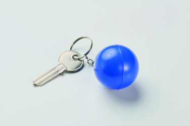 Logo trade business gift photo of: PU ball shape key ring
