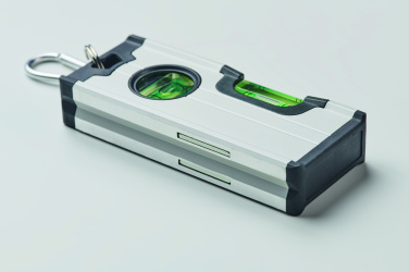 Logo trade promotional item photo of: Mini magnetic aluminium level