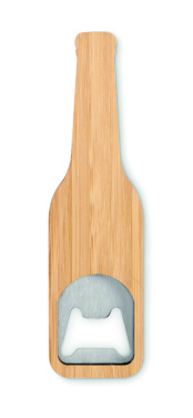Logo trade advertising products image of: Bamboo bottle opener