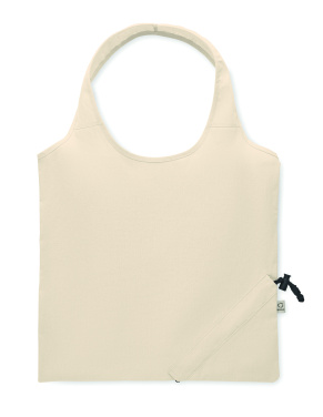 Logo trade corporate gifts image of: Foldable shopping bag 140 gr/m²