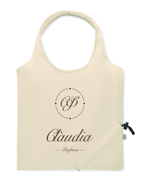 Logo trade advertising product photo of: Foldable shopping bag 140 gr/m²