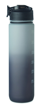 Logo trade promotional gifts image of: Sports water bottle RPET 1L