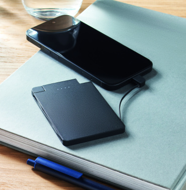 Logo trade business gifts image of: Magnetic power bank 2500 mAh