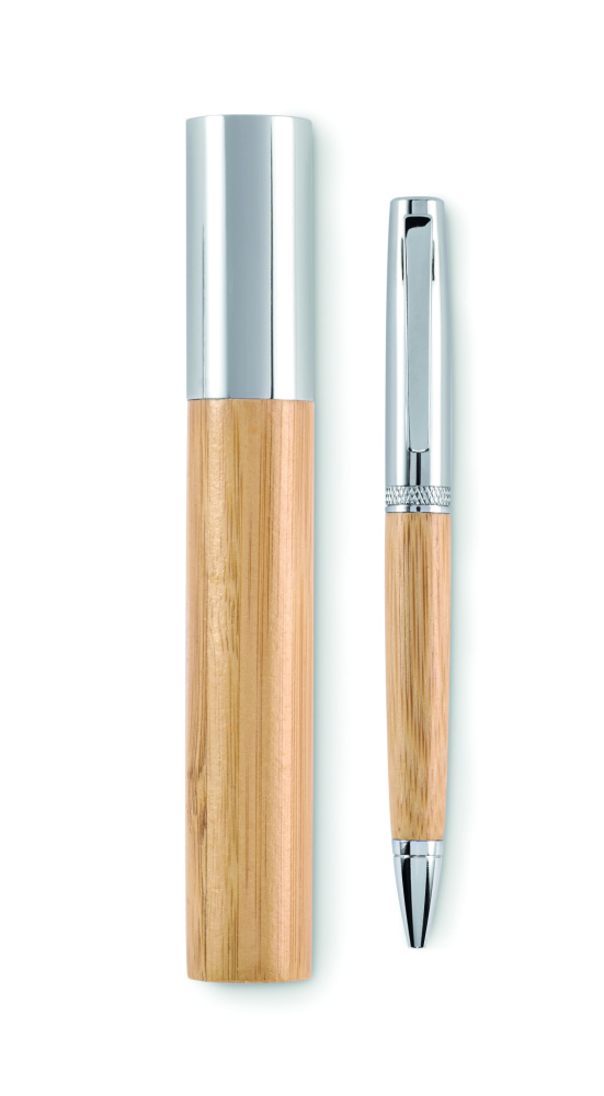 Logo trade promotional giveaways picture of: Metal twist ball pen in tube