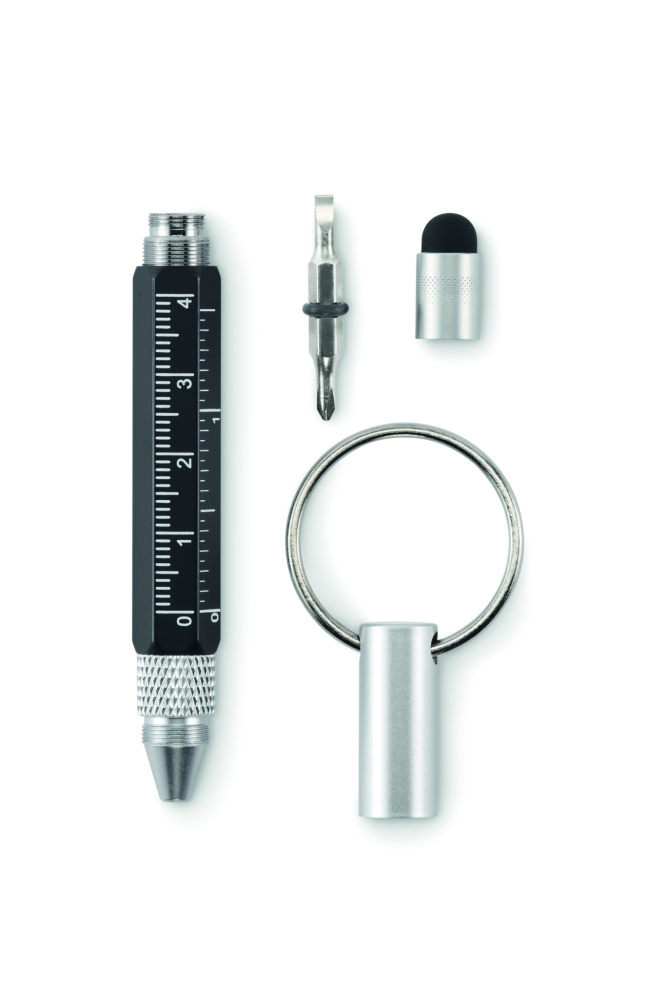 Logotrade business gift image of: Key ring with twist action pen