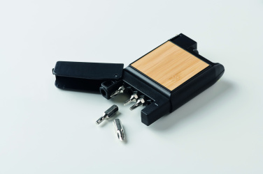 Logo trade business gift photo of: Multifunctional measuring tape