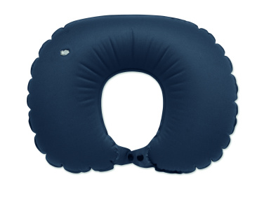 Logo trade promotional giveaways image of: Fast inflatable travel pillow