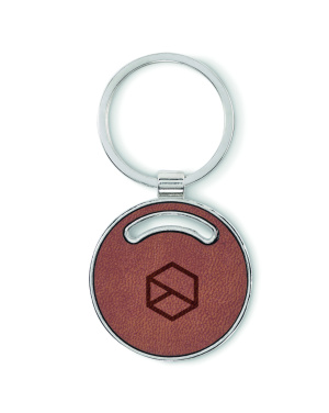 Logotrade promotional giveaway picture of: Round shape key ring