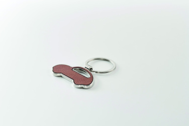 Logo trade promotional gifts picture of: Car shaped key ring