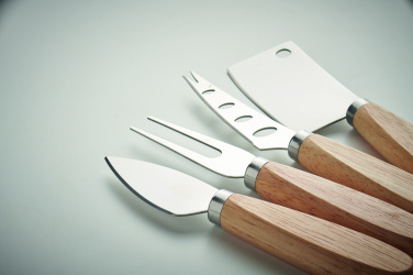 Logotrade promotional merchandise picture of: Set of 4 cheese knives