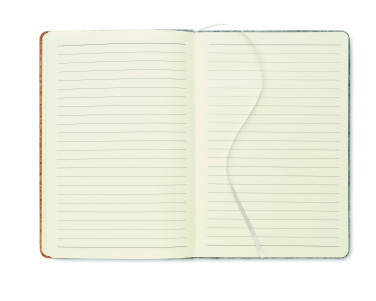 Logotrade corporate gift image of: A5 RPET cork notebook