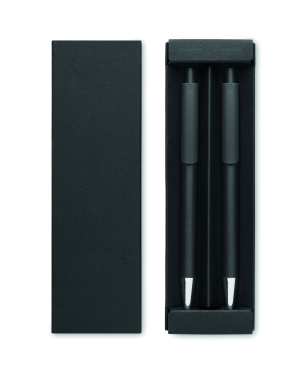 Logotrade corporate gift image of: Recycled aluminium pen set