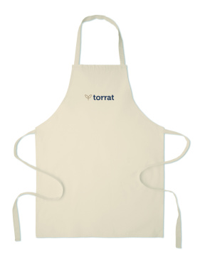 Logo trade corporate gifts image of: Recycled cotton apron