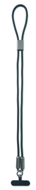Logo trade promotional merchandise photo of: 60W phone holder lanyard cable