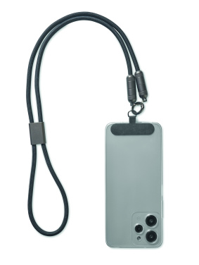Logo trade corporate gifts picture of: 60W phone holder lanyard cable