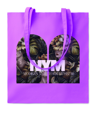 Logo trade promotional gifts picture of: 180gr/m² cotton shopping bag