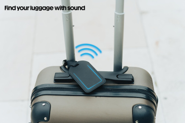 Logotrade promotional giveaway picture of: Globetrack RCSrPolyester luggage tag with worldwide locating