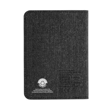 Logo trade promotional merchandise photo of: Trackmate RCS rpolyester passport holder worldwide locating