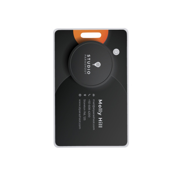Logotrade promotional merchandise picture of: Findit RCS rplastic ultra-thin finder card rechargeable