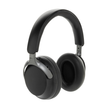 Logo trade promotional merchandise picture of: Soundpro RCS recycled plastic ANC headphone