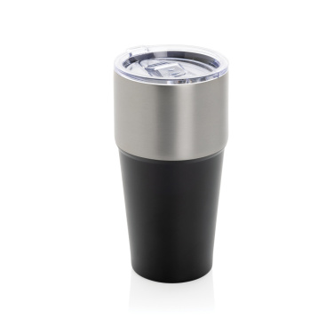 Logo trade promotional merchandise image of: Fluid RCS certified recycled steel tumbler 500ml