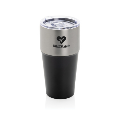 Logotrade promotional merchandise image of: Fluid RCS certified recycled steel tumbler 500ml