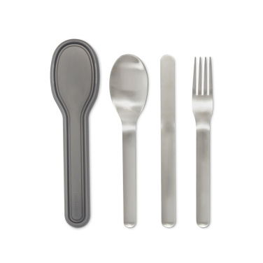 Logo trade promotional giveaways image of: Black+Blum Cutlery Set