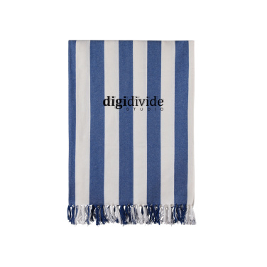 Logotrade corporate gift image of: VINGA Ornos GRS recycled cotton hammam towel