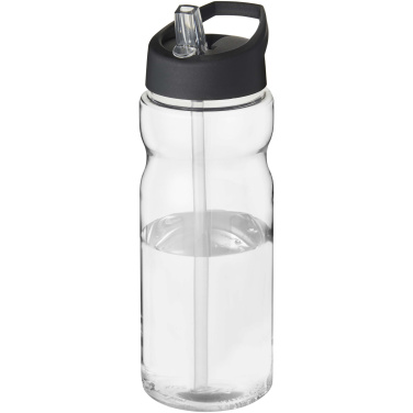 Logo trade advertising products image of: H2O Active® Eco Base 650 ml spout lid sport bottle