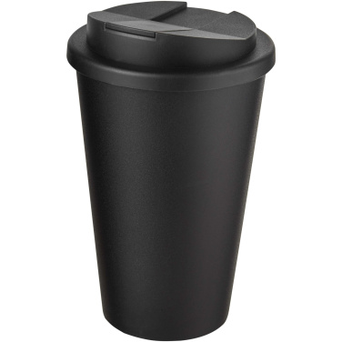 Logo trade promotional item photo of: Americano® Eco 350 ml recycled tumbler with spill-proof lid