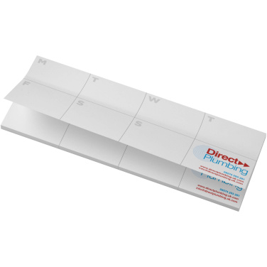 Logotrade corporate gift image of: Sticky-Mate® recycled sticky notes with printed planner