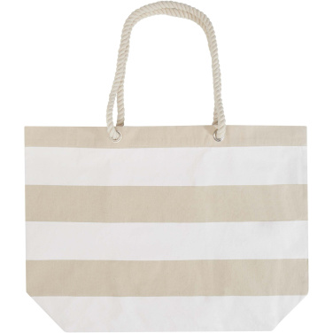 Logotrade promotional gift image of: Florida 270 g/m² GRS recycled beach tote bag 18L