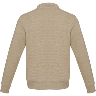 Logo trade promotional merchandise photo of: Tin unisex Aware™ recycled quarter zip sweater