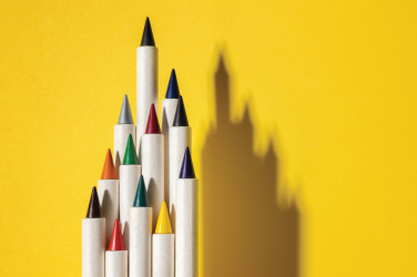 Logo trade business gift photo of: Micki GRS infinity 12pc coloring pencil set