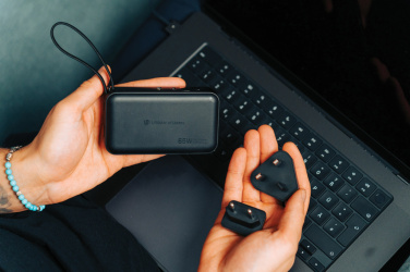 Logotrade corporate gift image of: Urban Vitamin Eureka hybrid GANcharger 10000mah powerbank65W
