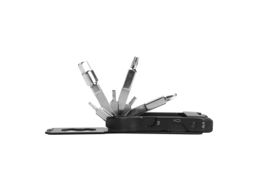 Logotrade promotional product picture of: Set of bike tools MERAPI Schwarzwolf